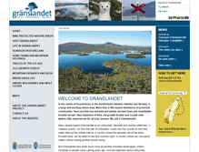 Tablet Screenshot of graenslandet.se